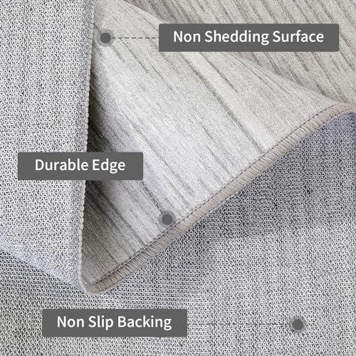 61y6qtb0vcl 1.jpg HOMBYS 9x12 ft Modern Ombre Area Rug for Living Room & Bedroom - Tonal Chic Large Floor Carpet for High Traffic Areas -